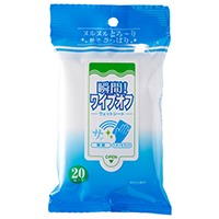 순간! 와이프 오프 물티슈 20매